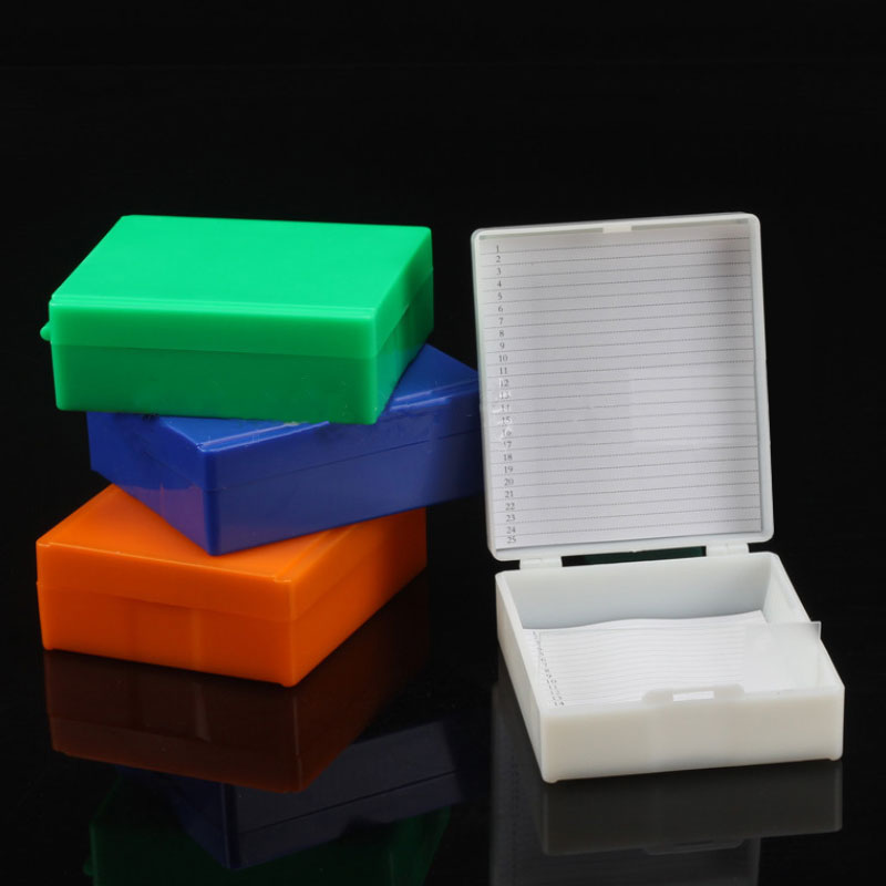 1PCS Plastic Microscope Slides - đánh giá và giá Pathology Slide Storage