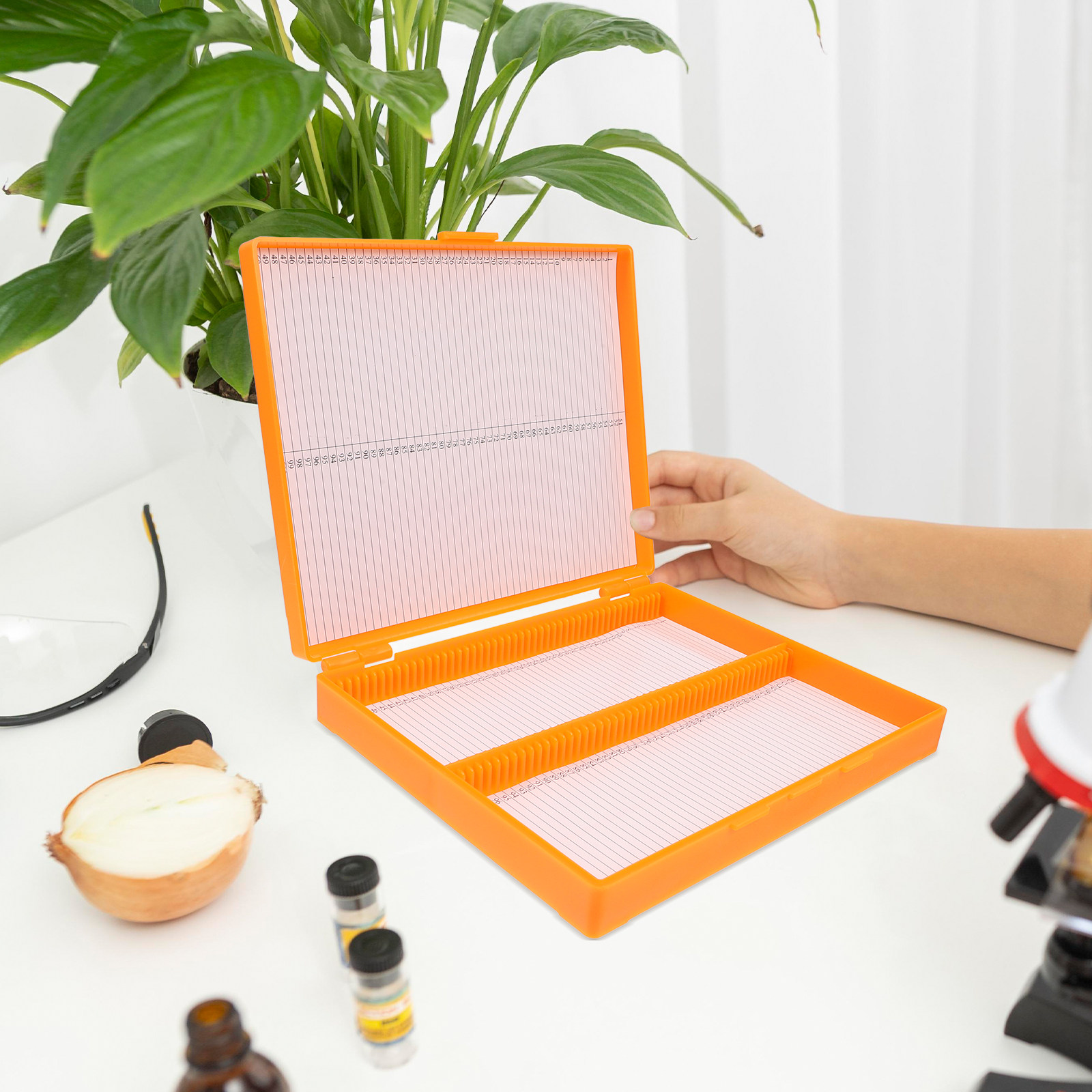 100-Piece Pathology Slide Stor - đánh giá và giá Pathology Slide Storage