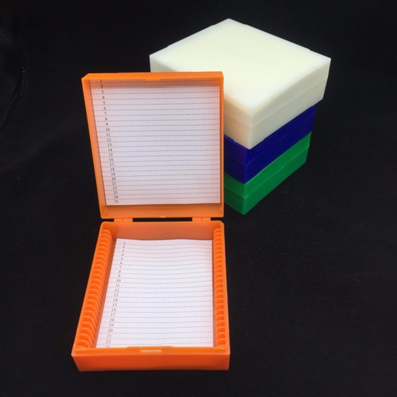 2PCS Plastic Microscope Slides - đánh giá và giá Pathology Slide Storage